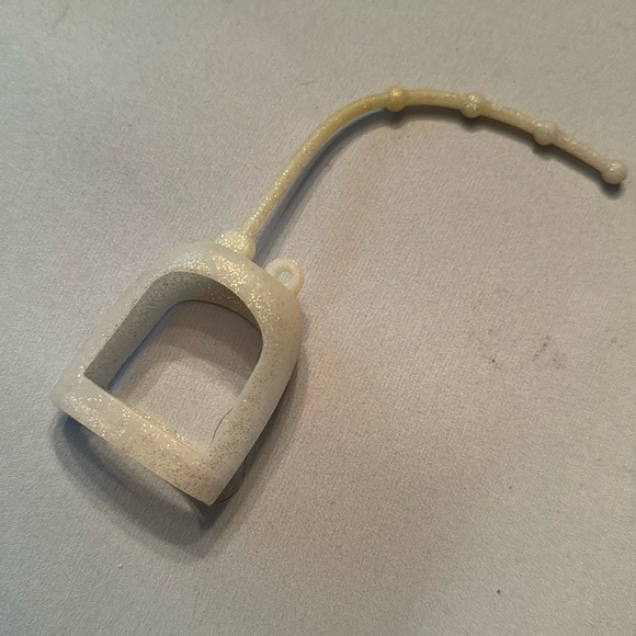 Bath & Body Works Other - Bath body works hand sanitizer holder keychain lanyard silver shimmer sparkle